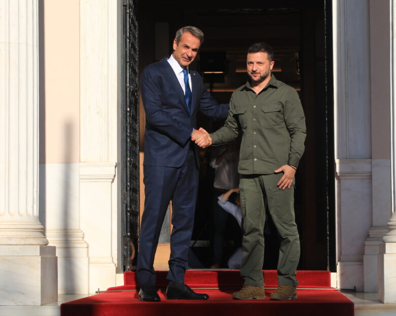 Στην Αθήνα σήμερα ο Βολοντίμιρ Ζελένσκι: Συναντήσεις με Μητσοτάκη και Τασούλα, στο επίκεντρο η ενέργεια