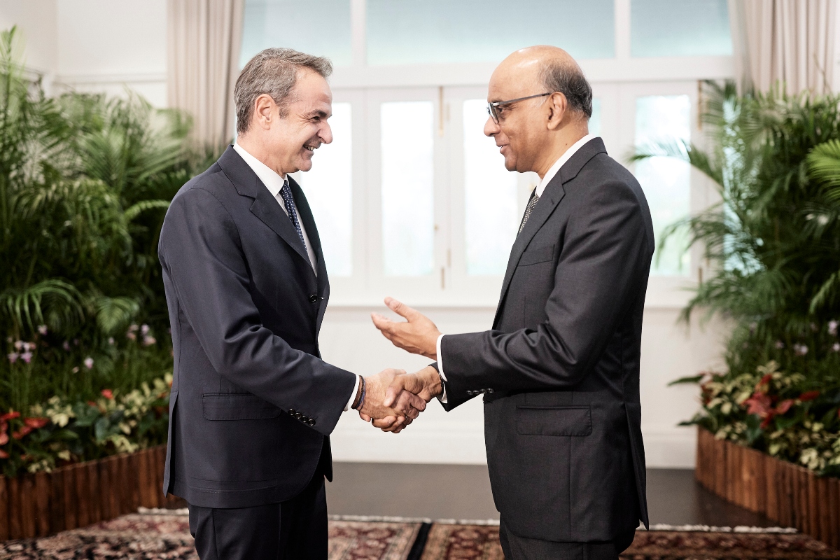 Κυριάκος Μητσοτάκης στη Σιγκαπούρη