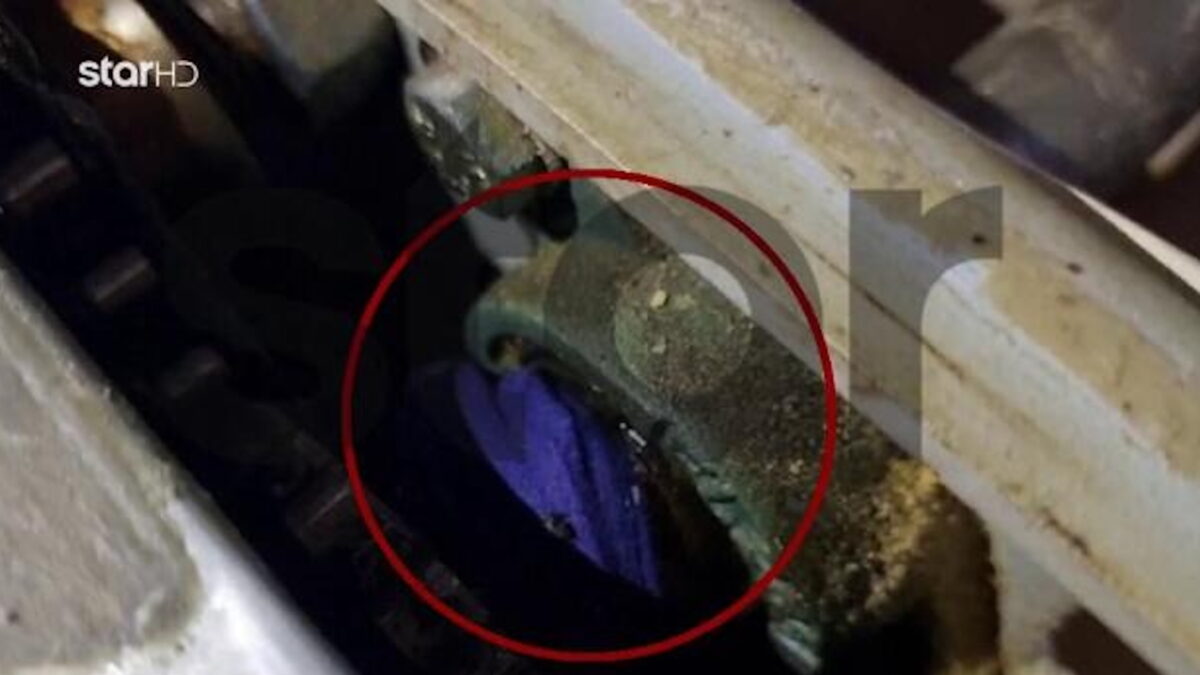 Το μηχάνημα στο φούρνο στη Λάρισα