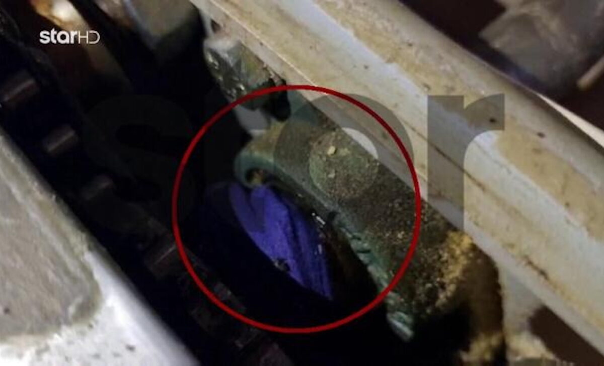 Το μηχάνημα στο φούρνο στη Λάρισα