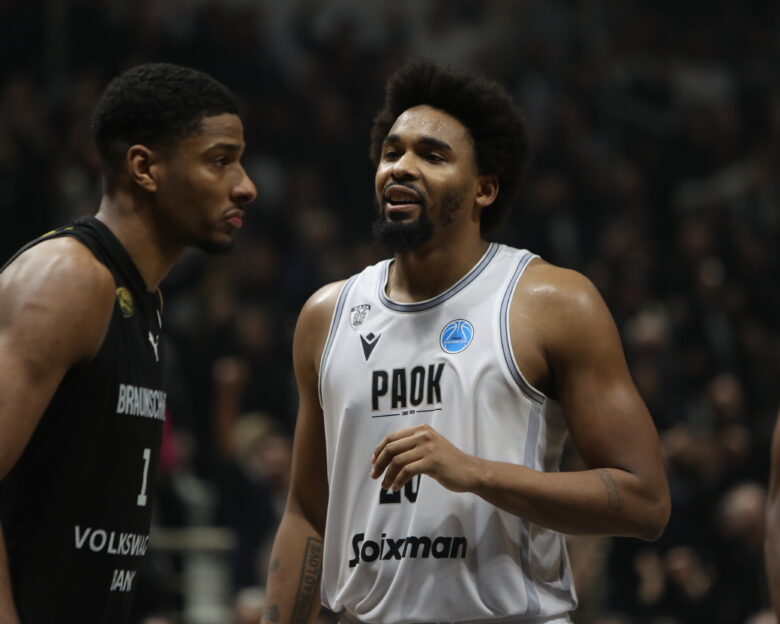ΠΑΟΚ – Μπράουνσβαϊγκ 88-87: Με δύο βολές του Μουρ στην εκπνοή πήραν την πρόκριση ως πρώτοι οι Θεσσαλονικείς στο FIBA Europe Cup