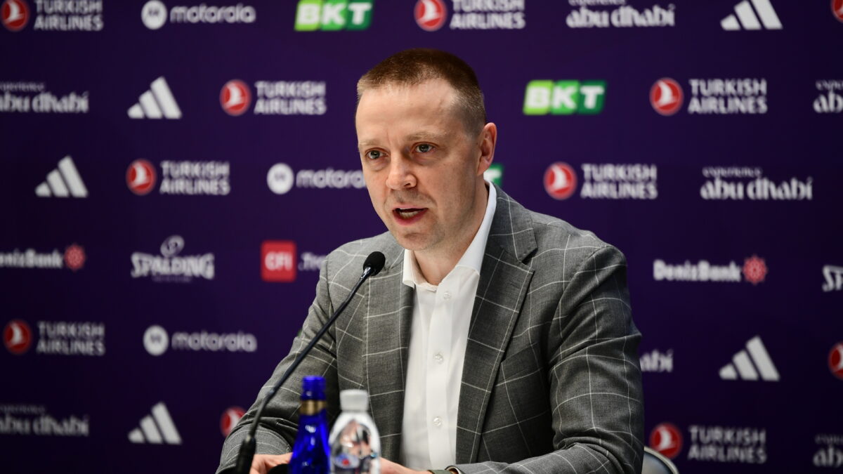 Ο Μοτεγιούνας σε συνέντευξη Τύπου της Euroleague (KLODIAN LATO