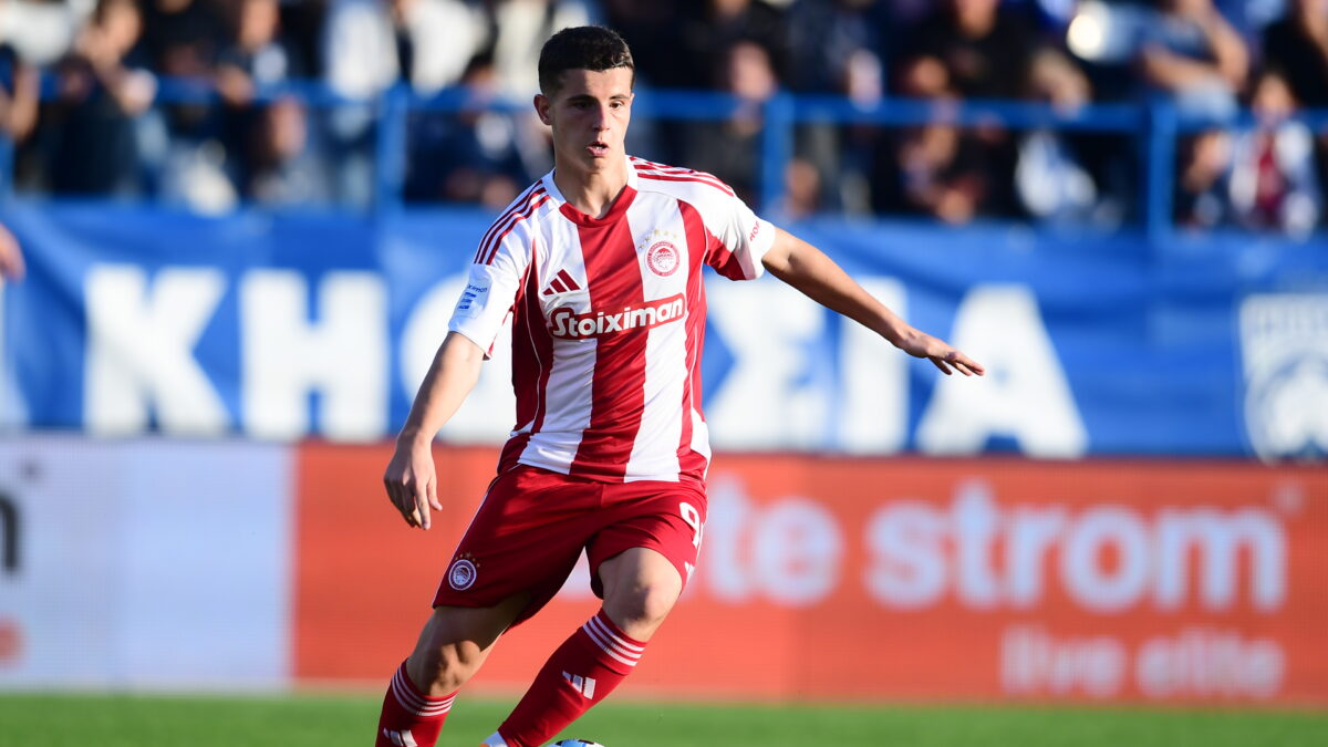 Ο Μουζακίτης σε αγώνα του Ολυμπιακού (ΓΙΩΡΓΟΣ ΜΑΤΘΑΙΟΣ