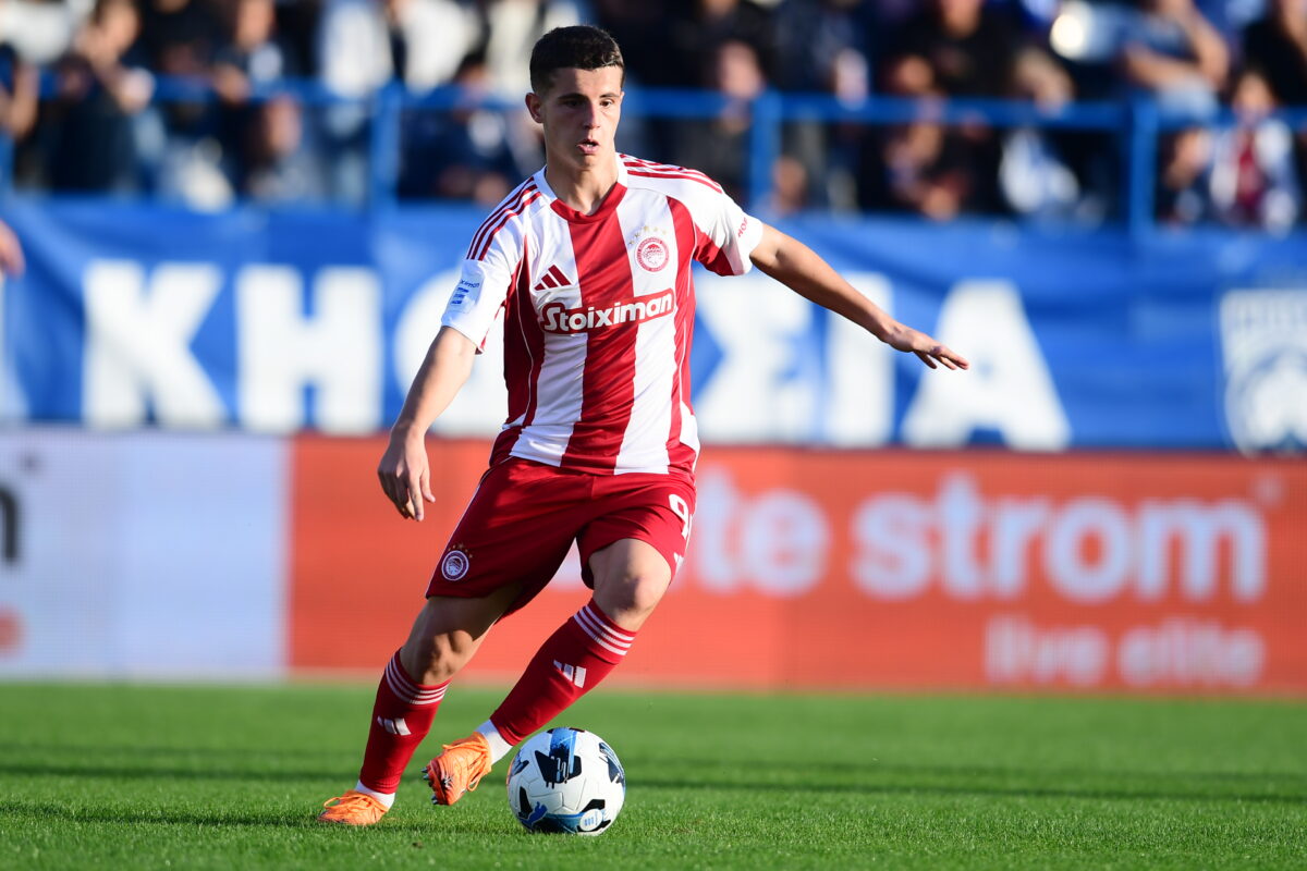 Ο Μουζακίτης σε αγώνα του Ολυμπιακού (ΓΙΩΡΓΟΣ ΜΑΤΘΑΙΟΣ