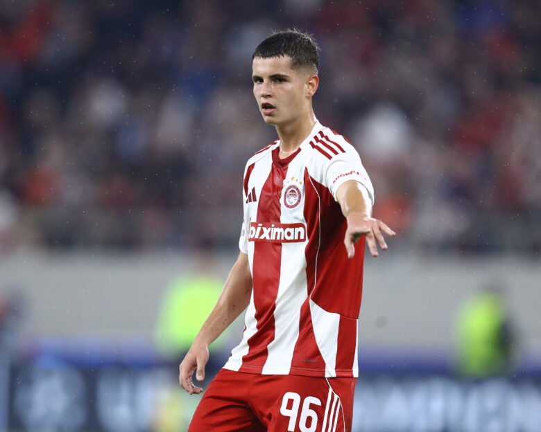 Ολυμπιακός: Ο Χρήστος Μουζακίτης κέρδισε το βραβείο Golden Boy Web 2025