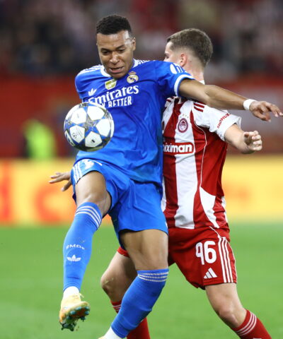 Ο Εμπαπέ κόντρα στον Ολυμπιακό (ΜΑΡΚΟΣ ΧΟΥΖΟΥΡΗΣ