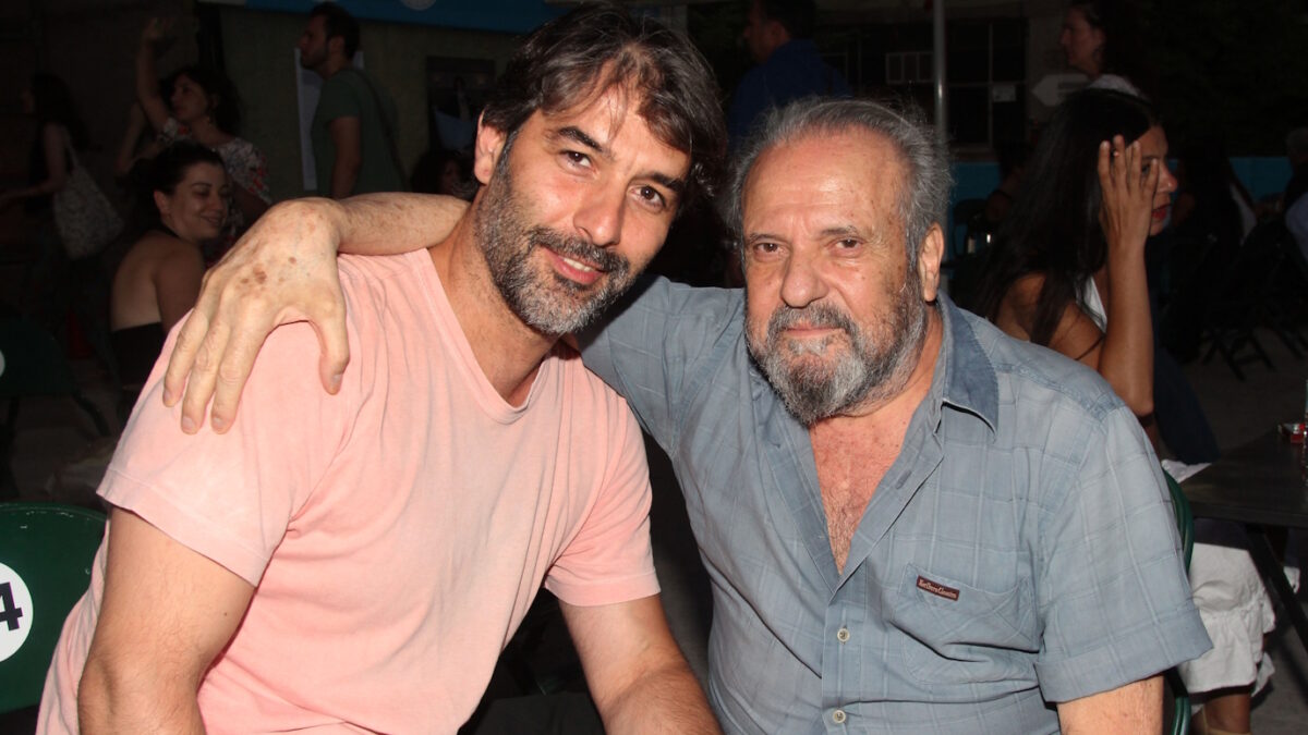 Βασίλης Μπισμπίκης και Μηνάς Χατζησάββας