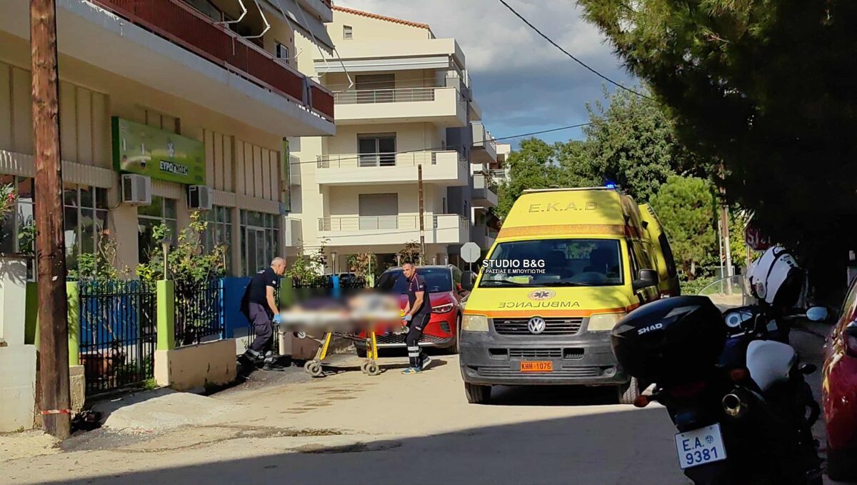 Πτώση ηλικιωμένου από μπαλκόνι στο Ναύπλιο