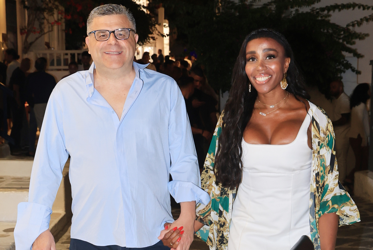 Ο Νεκτάριος Λεμονίδης και η Ελίζαμπεθ Ελέτσι