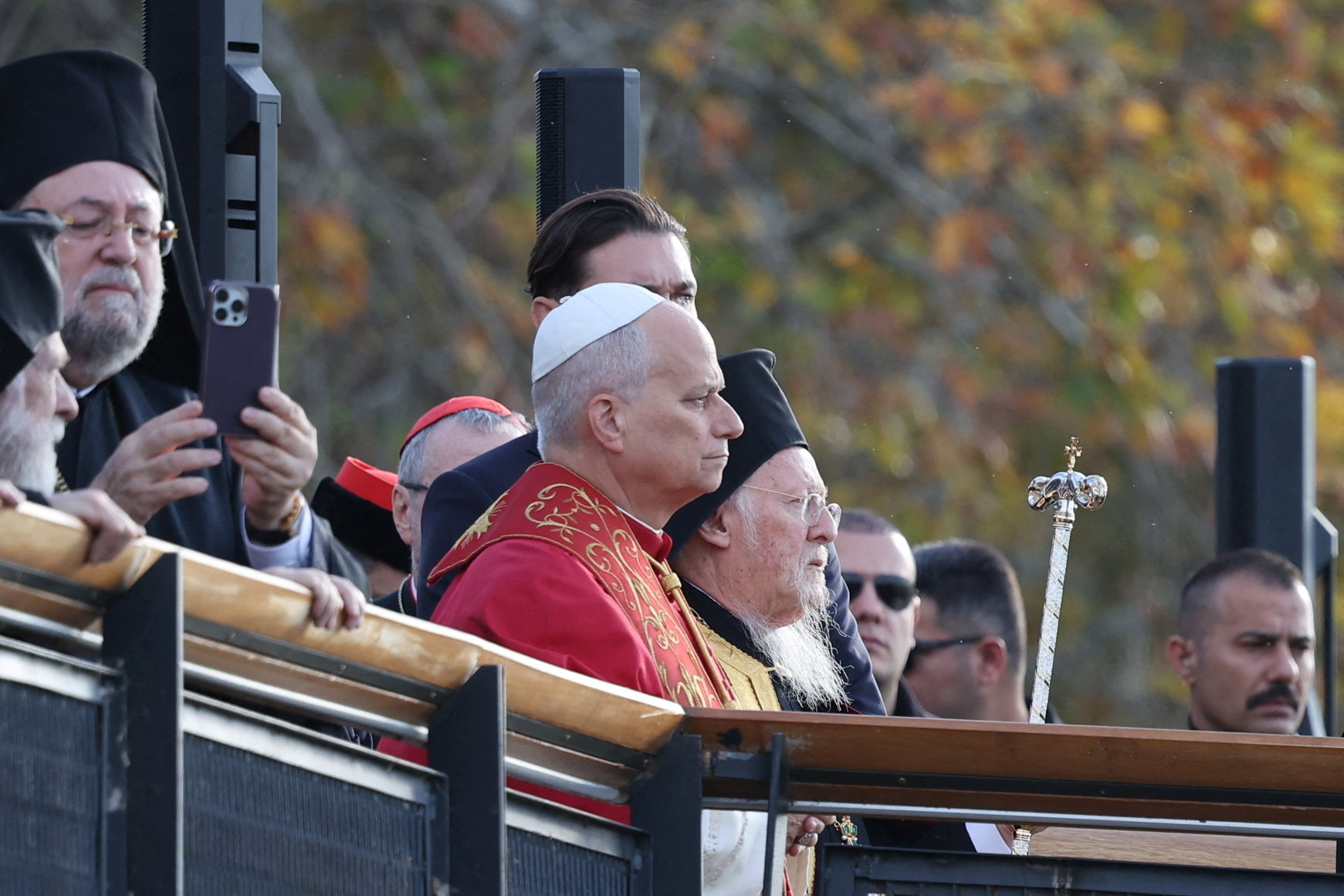 Ο Πάπας Λέων και ο Πατριάρχης Βαρθολομαίος
