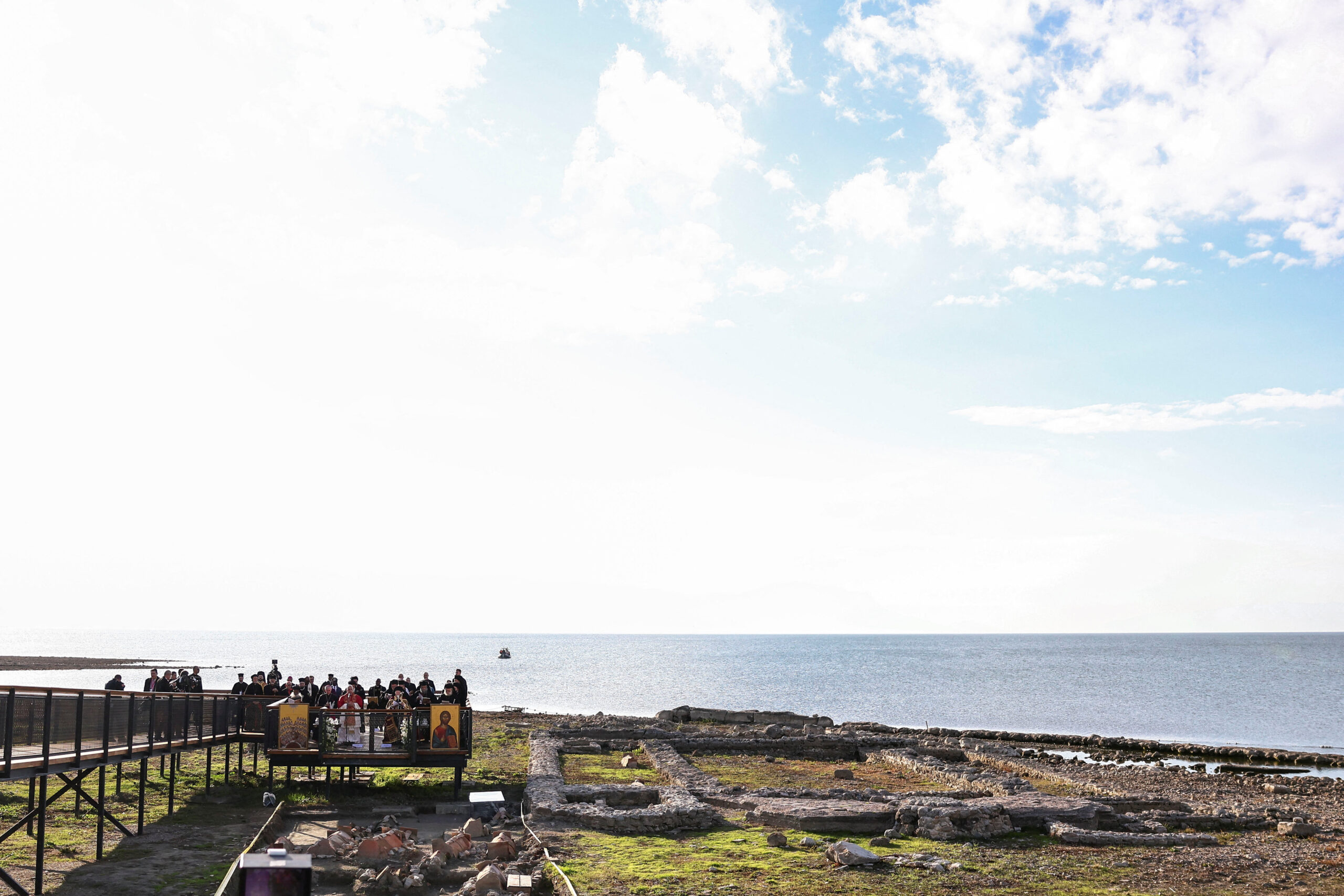 Ο Πάπας Λέων και ο Πατριάρχης Βαρθολομαίος