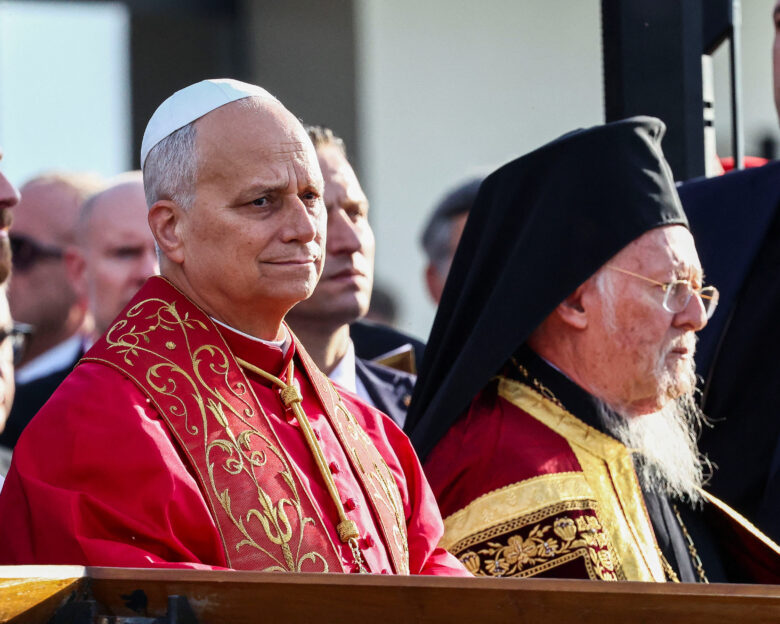 Ο πάπας Λέων και ο πατριάρχης Βαρθολομαίος στη Νίκαια της Βιθυνίας – Live η ιστορική κοινή λειτουργία