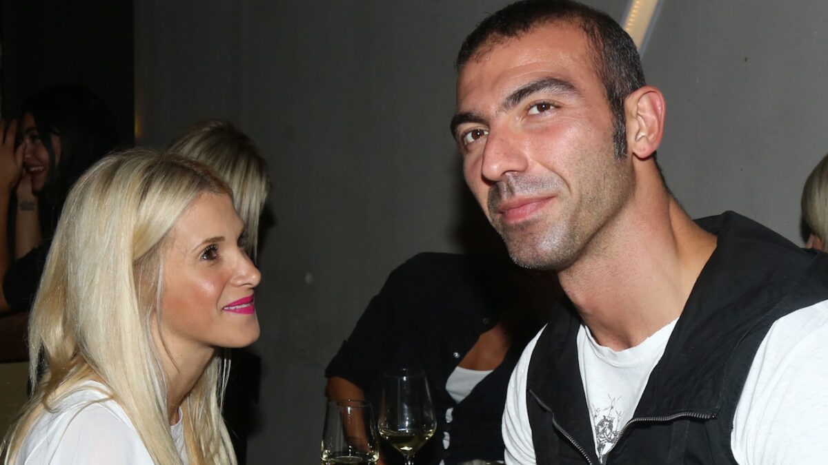 H Δώρα Τσαμπάζη και ο Αλέξανδρος Νικολαΐδης