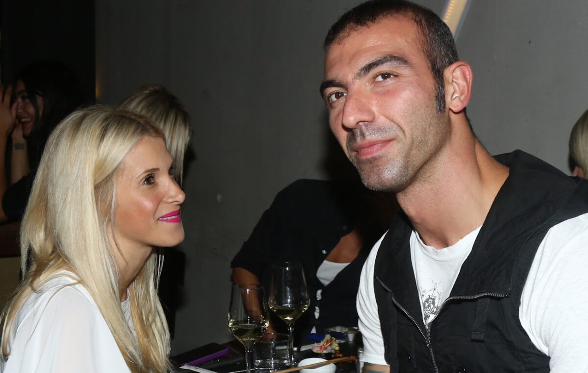 H Δώρα Τσαμπάζη και ο Αλέξανδρος Νικολαΐδης