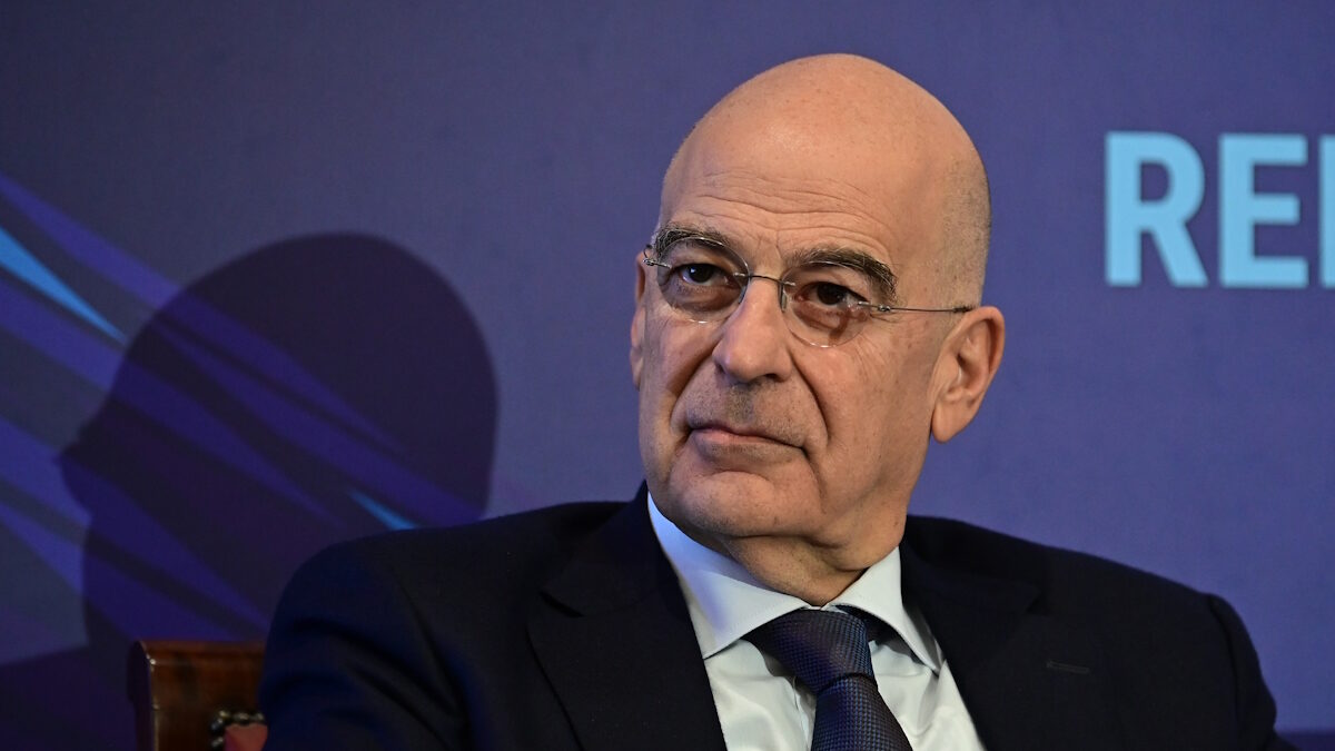 Ο υπουργός Εθνικής Άμυνας, Νίκος Δένδιας