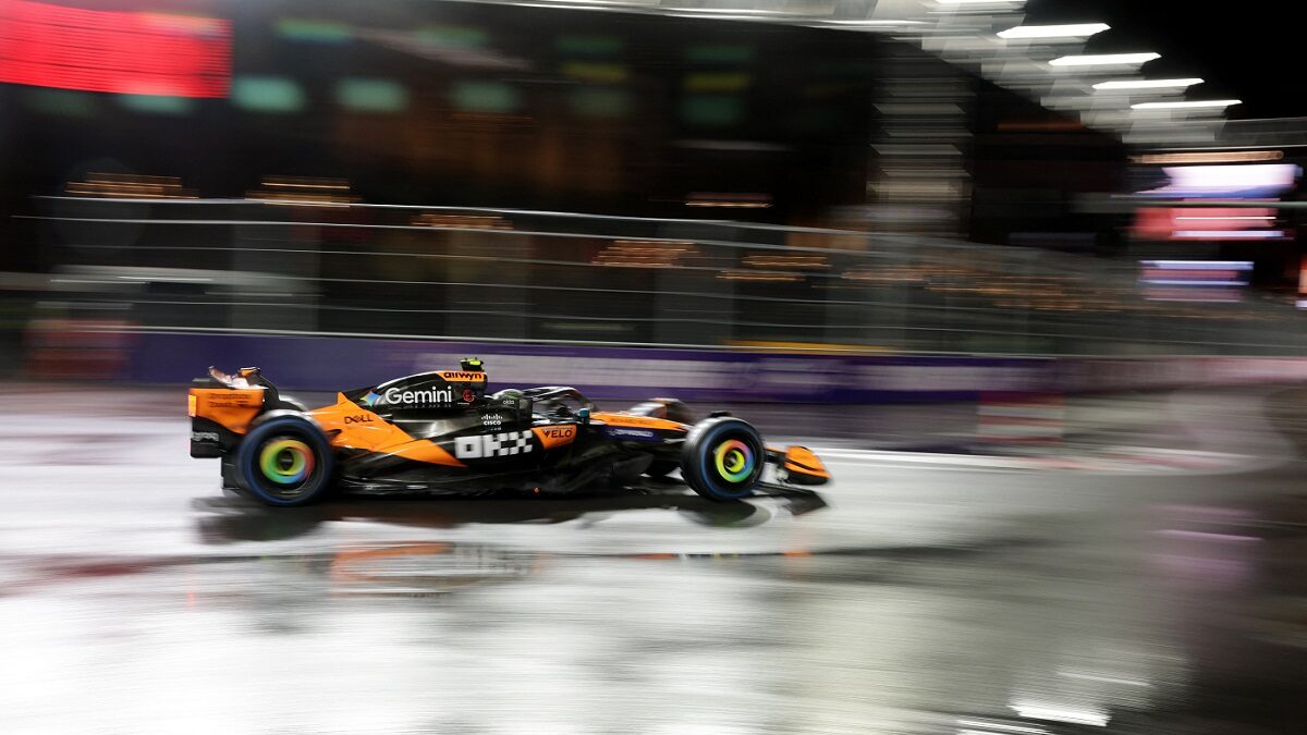 Las Vegas McLaren's Lando Norris