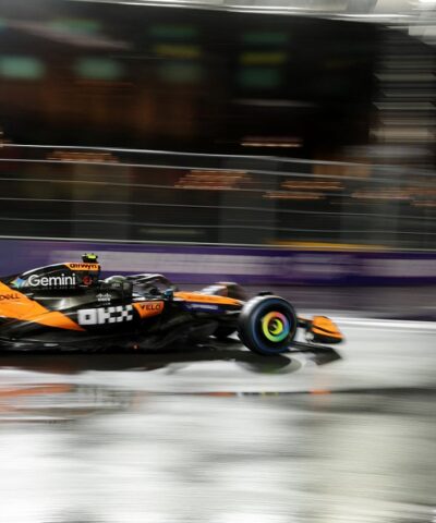 Las Vegas McLaren's Lando Norris