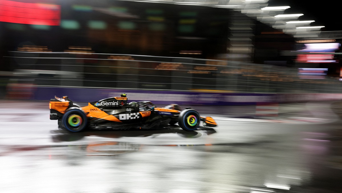 Las Vegas McLaren's Lando Norris