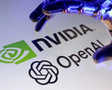 Nvidia and OpenAI logos