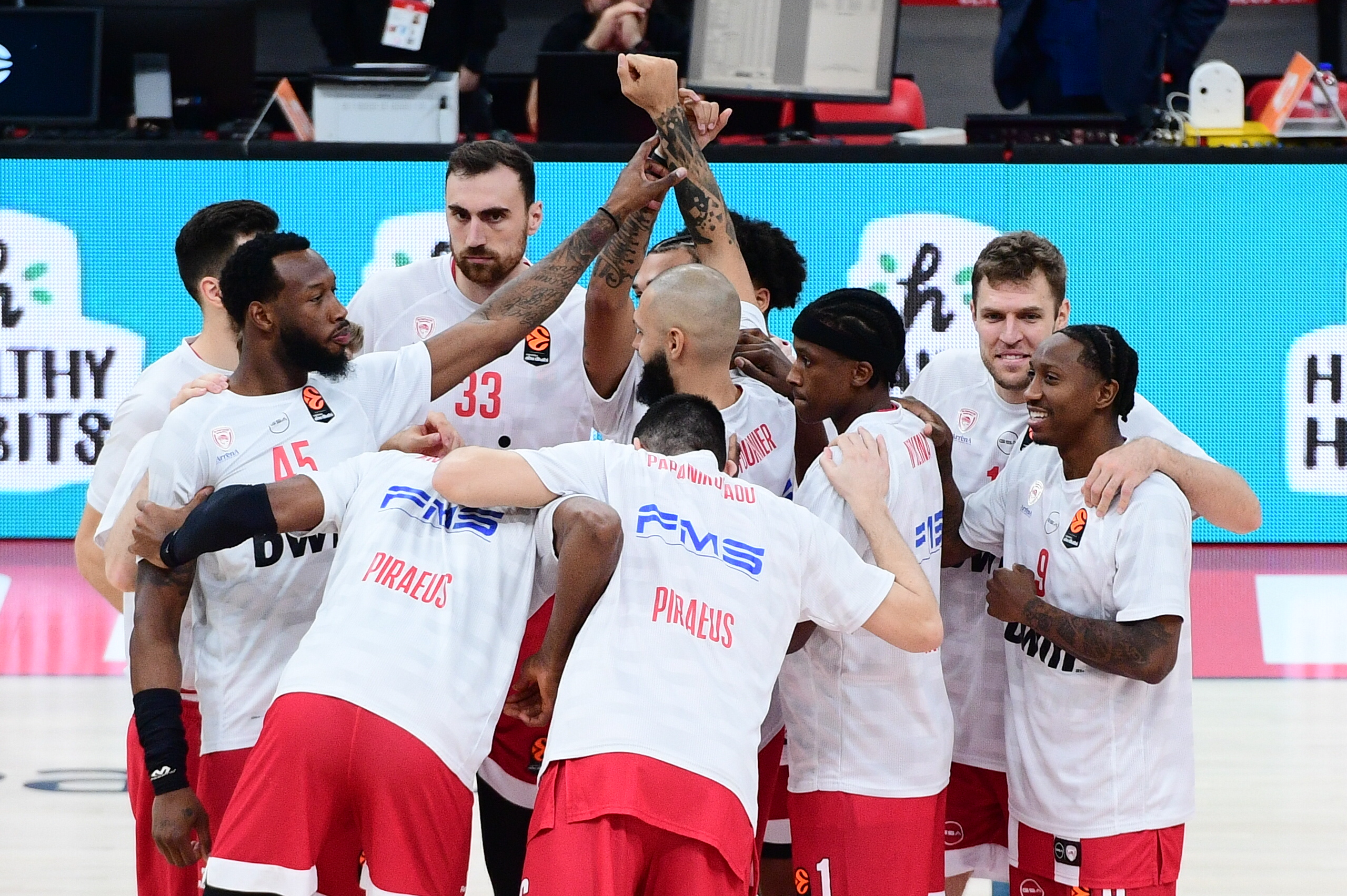 EUROLEAGUE 2025-2026 / ΟΛΥΜΠΙΑΚΟΣ - ΠΑΡΙ. (ΓΙΩΡΓΟΣ ΜΑΤΘΑΙΟΣ / EUROKINISSI)