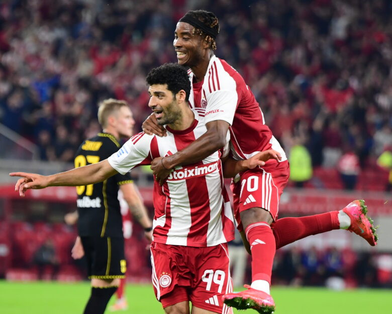 Ολυμπιακός – Άρης 2-1: Ποντένσε, Ταρέμι και Τζολάκης έστειλαν τους Πειραιώτες στην κορυφή της Super League