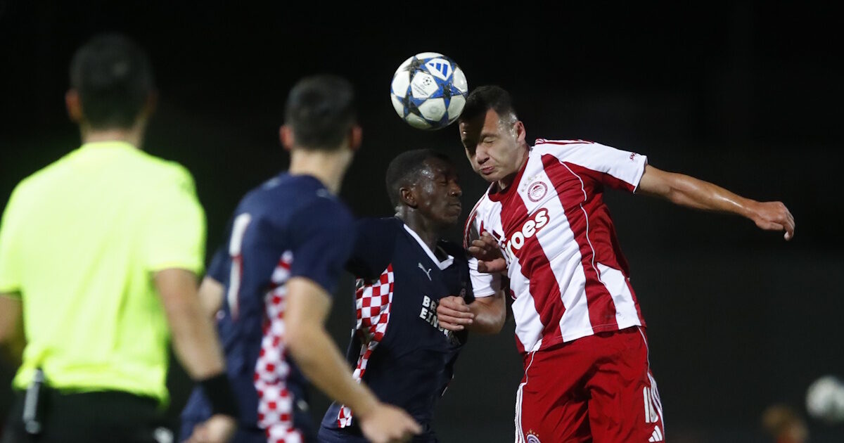 Olympiacos – Eindhoven 2-2: Piraeus “touched” a big upset in the Youth League, having also lost a penalty