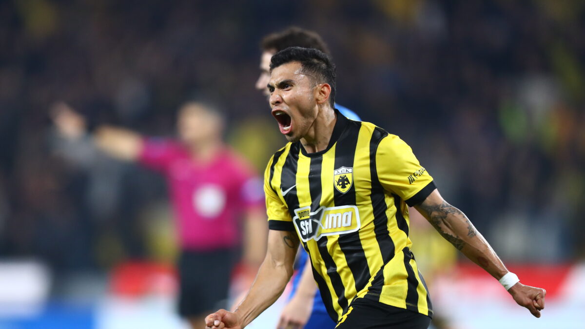 Ο Ορμπελίν Πινέδα της ΑΕΚ (ΦΩΤΟ ΜΑΡΚΟΣ ΧΟΥΖΟΥΡΗΣ