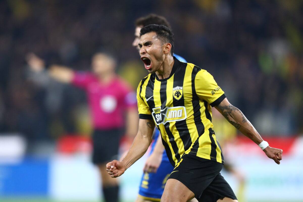 Ο Ορμπελίν Πινέδα της ΑΕΚ (ΦΩΤΟ ΜΑΡΚΟΣ ΧΟΥΖΟΥΡΗΣ