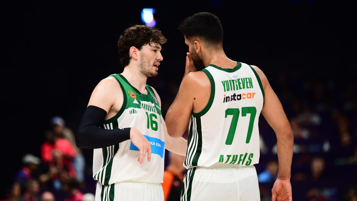 Οσμάν και Γιούρτσεβεν σε αγώνα του Παναθηναϊκού (KLODIAN LATO