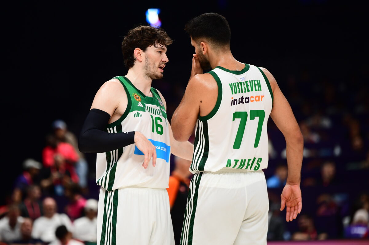 Οσμάν και Γιούρτσεβεν σε αγώνα του Παναθηναϊκού (KLODIAN LATO