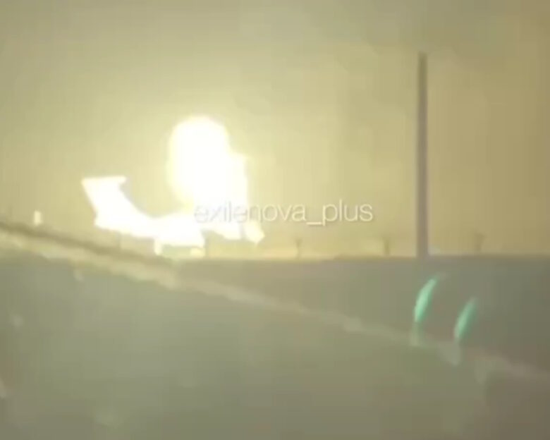 Ουρανικά drones έκαναν «στάχτη» πειραματικό αεροσκάφος της Ρωσίας – 3 νεκροί από τις επιθέσεις