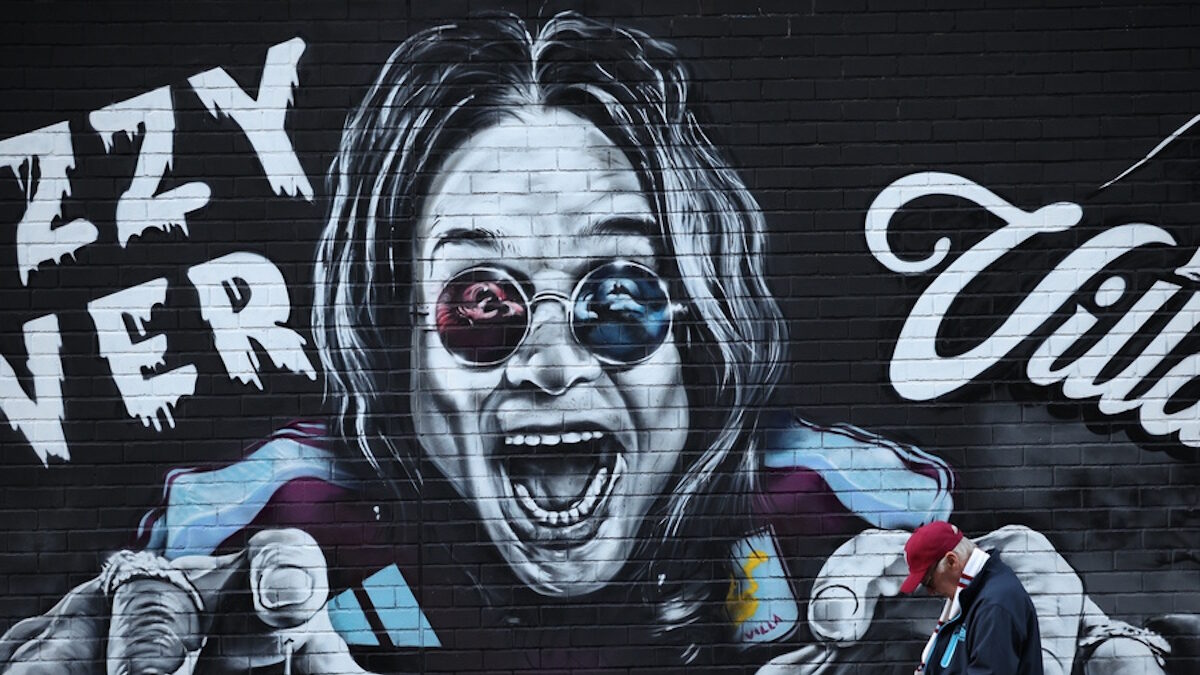 Τοιχογραφία του αξέχαστου Ozzy Osbourne στο Μπέρμινγχαμ της Αγγλίας