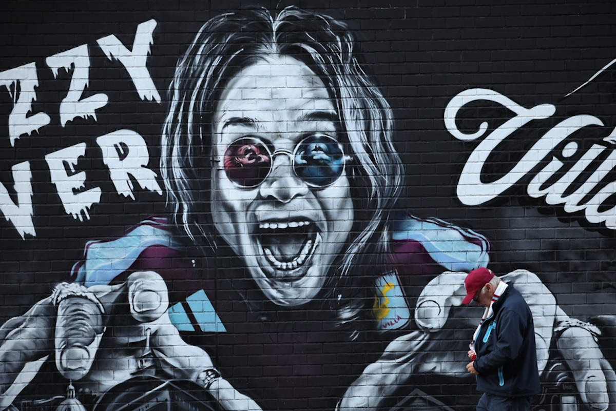 Τοιχογραφία του αξέχαστου Ozzy Osbourne στο Μπέρμινγχαμ της Αγγλίας