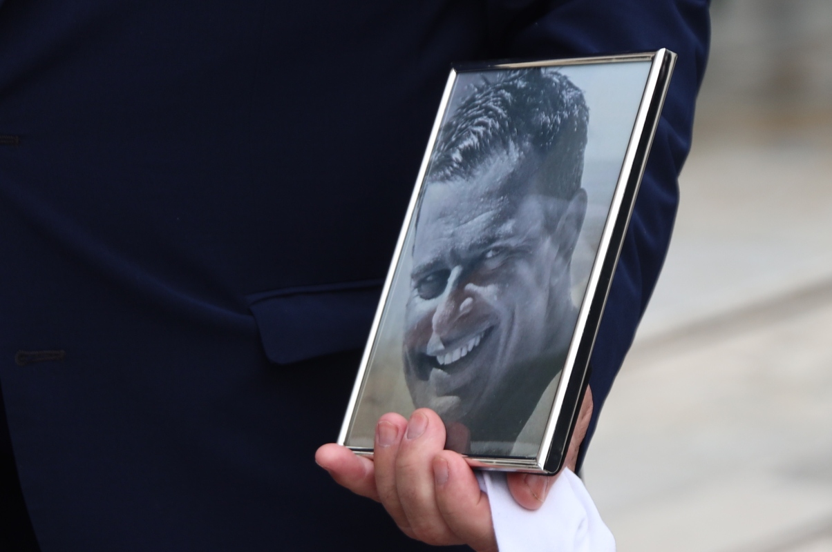 Κηδεία Μαρινόπουλου