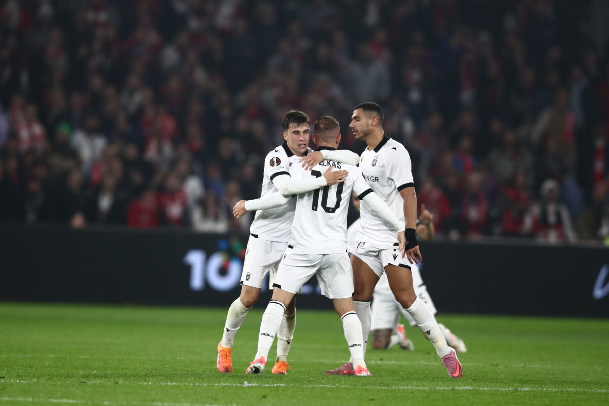 Οι παίκτες του ΠΑΟΚ κόντρα στη Λιλ (ΝΑΣΟΣ ΣΙΜΟΠΟΥΛΟΣ