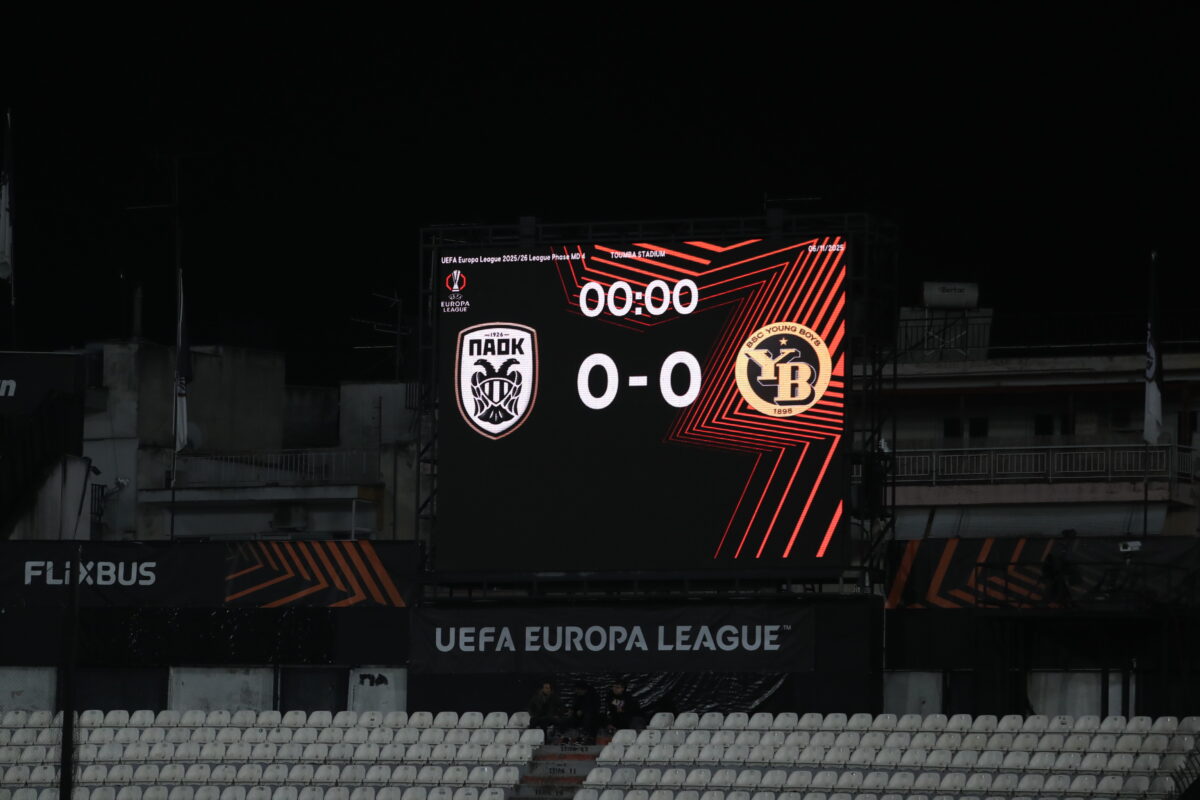 Το μάτριξ στην Τούμπα για το ΠΑΟΚ - Γιουνγκ Μπόις (EUROKINISSI)