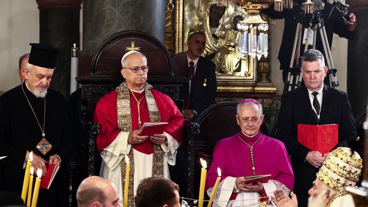 Ο Πάπας Λέων στο Φανάρι