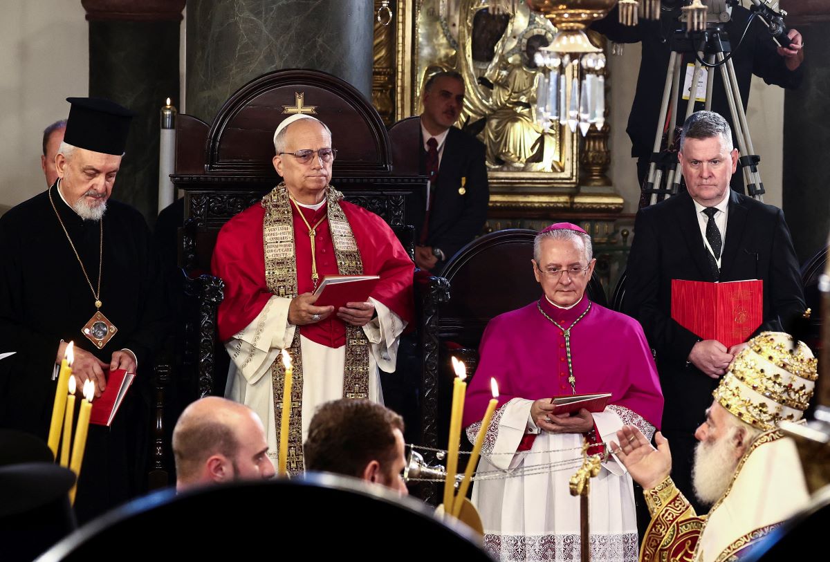 Ο Πάπας Λέων στο Φανάρι