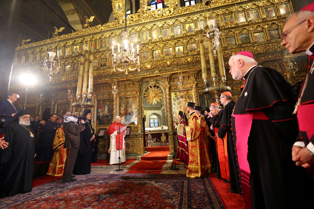 Ο Πάπας Λέων και ο Οικουμενικός Πατριάρχης Βαρθολομαίος