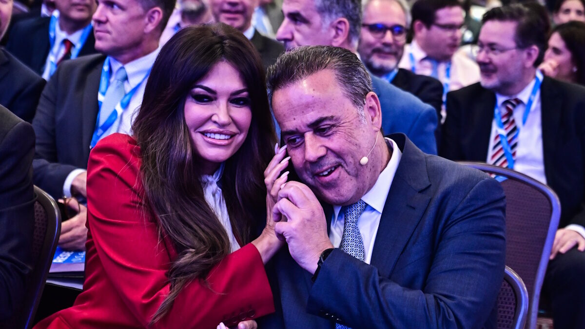 Η Κίμπερλι Γκιλφόιλ και ο Σταύρος Παπασταύρου