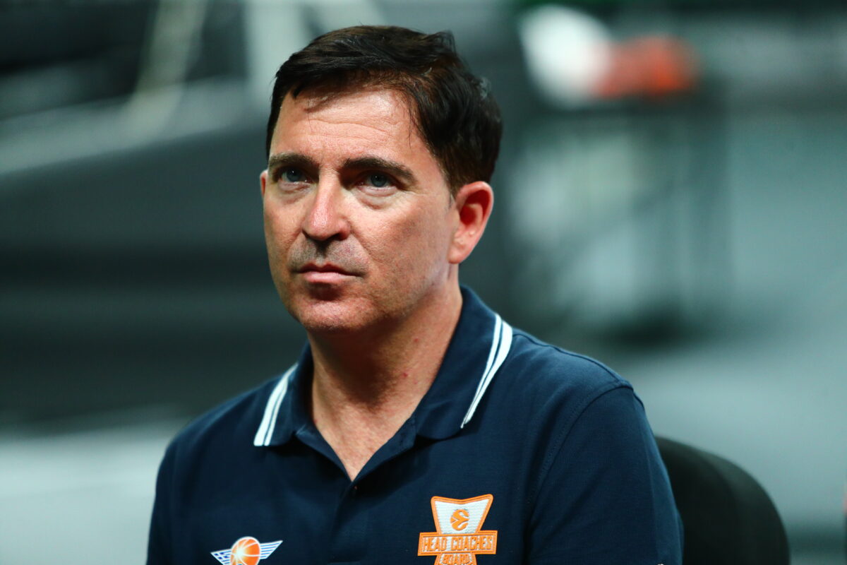 Ο Τσάβι Πασκουάλ στο ΟΑΚΑ (ΑΡΓΥΡΩ ΑΝΑΣΤΑΣΙΟΥ