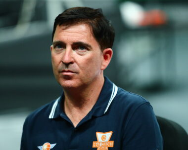 Ο Τσάβι Πασκουάλ στο ΟΑΚΑ (ΑΡΓΥΡΩ ΑΝΑΣΤΑΣΙΟΥ