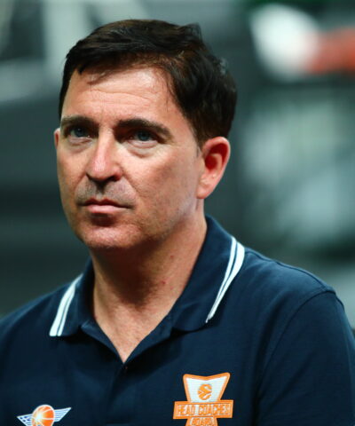 Ο Τσάβι Πασκουάλ στο ΟΑΚΑ (ΑΡΓΥΡΩ ΑΝΑΣΤΑΣΙΟΥ