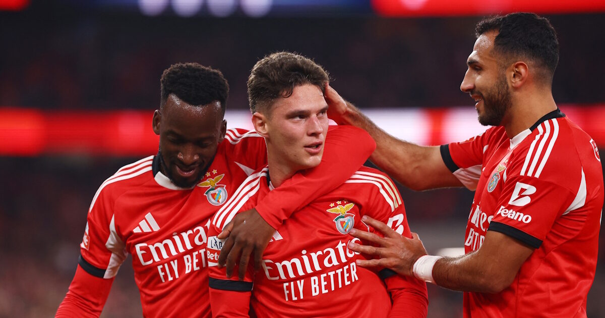 Vangelis Pavlidis had a goal and a great assist in Benfica’s match against Casa Pia