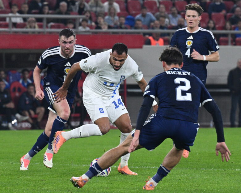 Ελλάδα – Σκωτία live για τα προκριματικά του Μουντιάλ