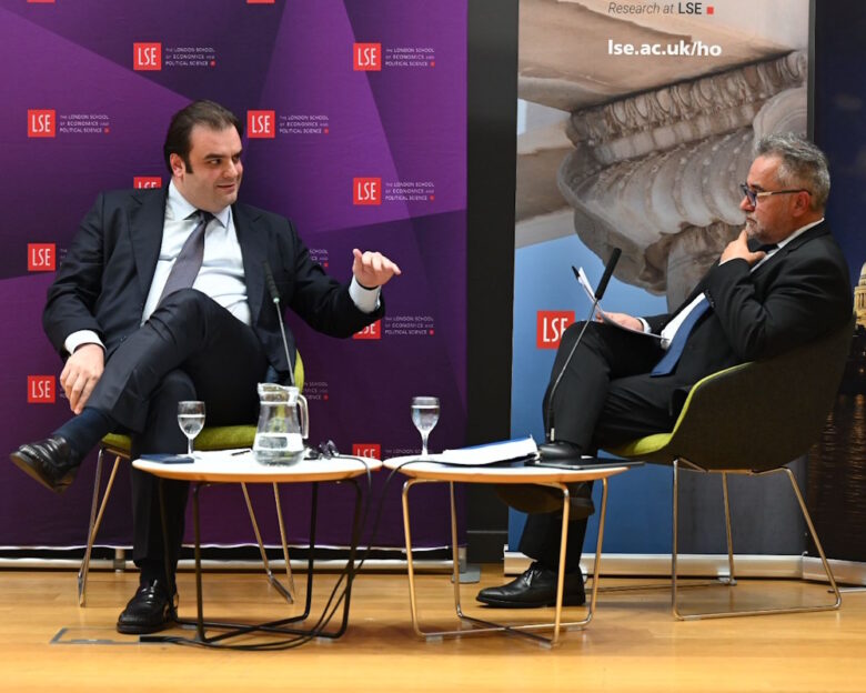 Πιερρακάκης στο LSE: Είμαι αισιόδοξος για τις προοπτικές της ελληνικής οικονομίας