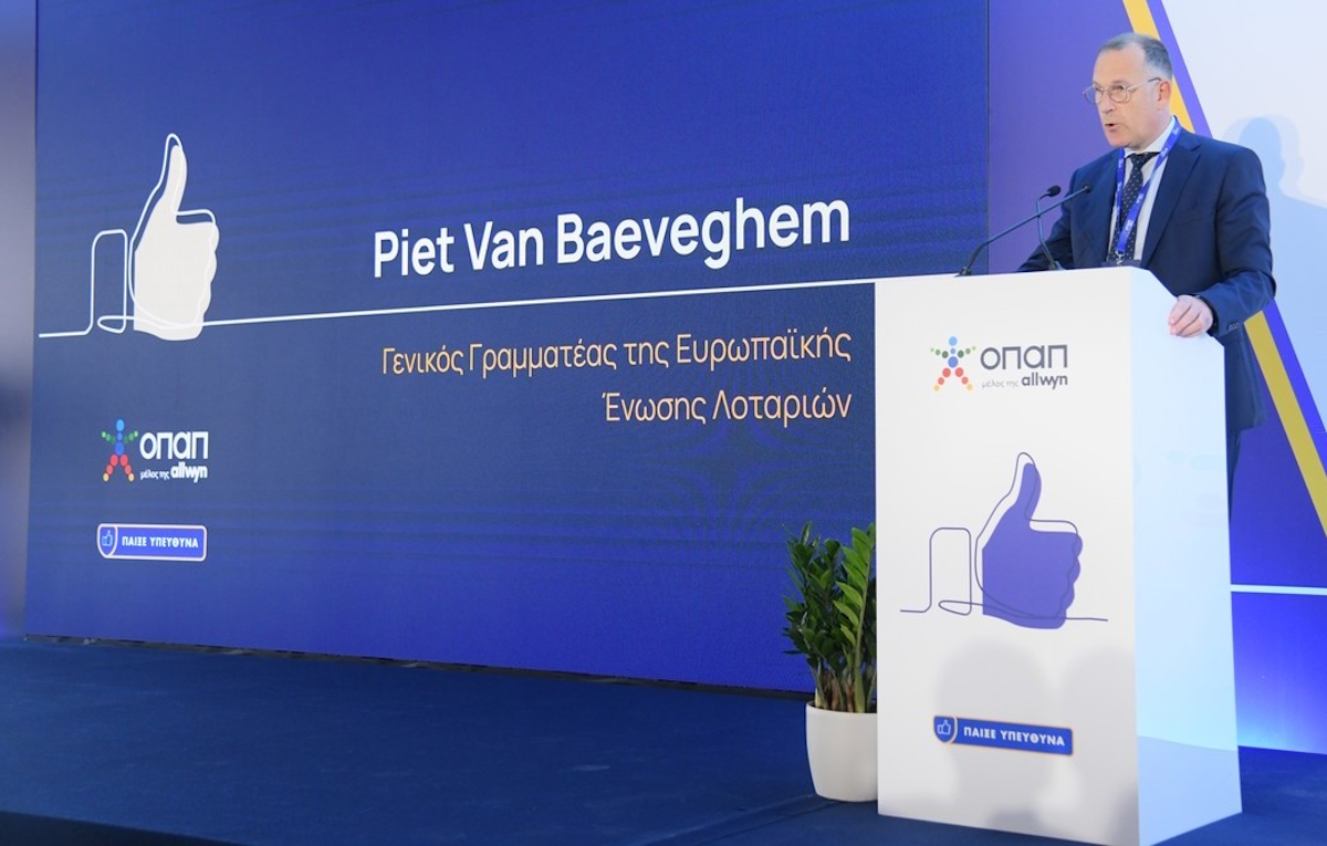 Ο Piet Van Baeveghem, Γενικός Γραμματέας της Ευρωπαϊκής Ένωσης Λοταριών (EL)