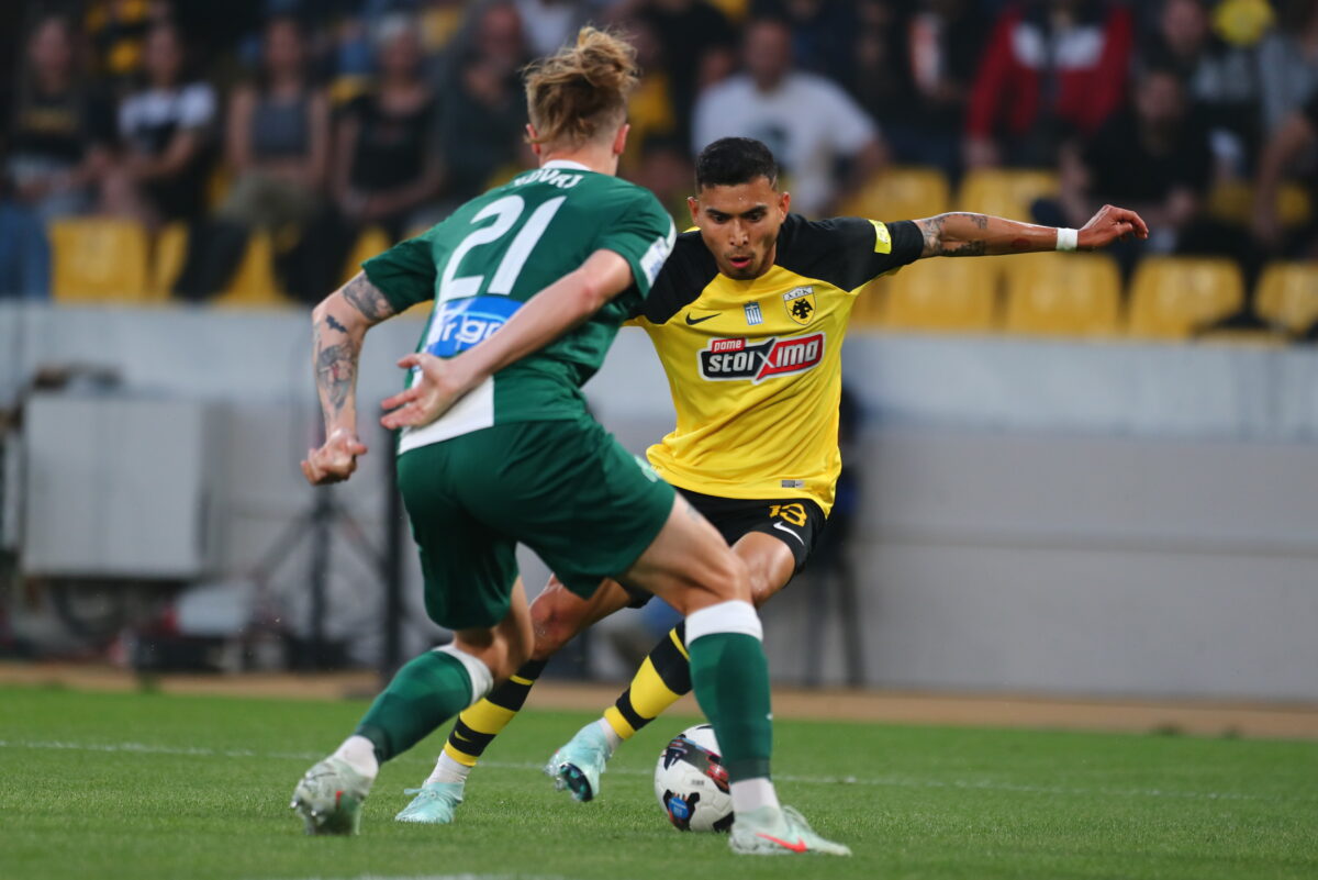 Γεντβάι και Πινέδα σε παιχνίδι του Παναθηναϊκού με την ΑΕΚ