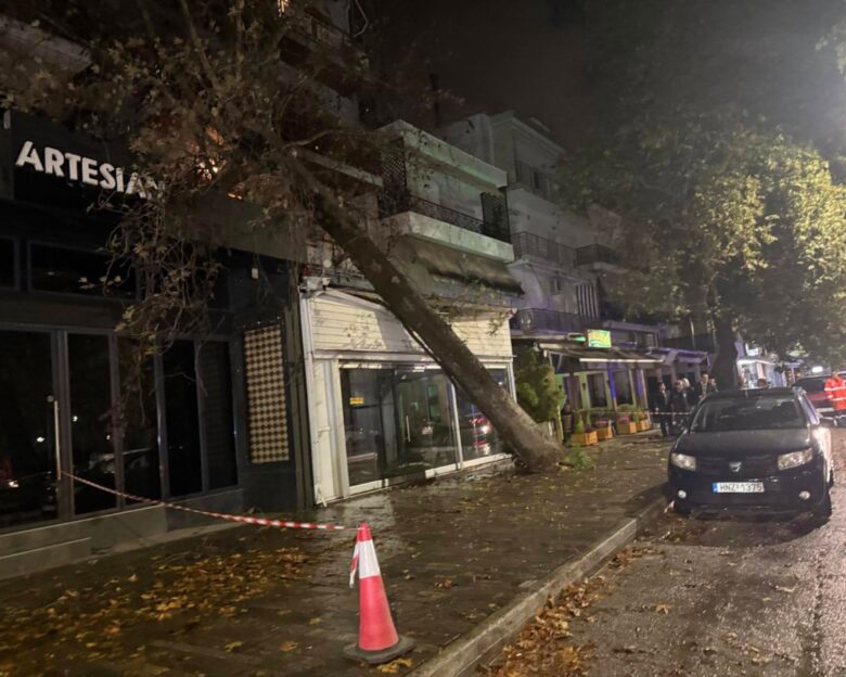 «Επέλαση» της κακοκαιρίας στη Δυτική Ελλάδα: Καταστροφές από τις καταιγίδες, τους κεραυνούς και τις πτώσεις δέντρων