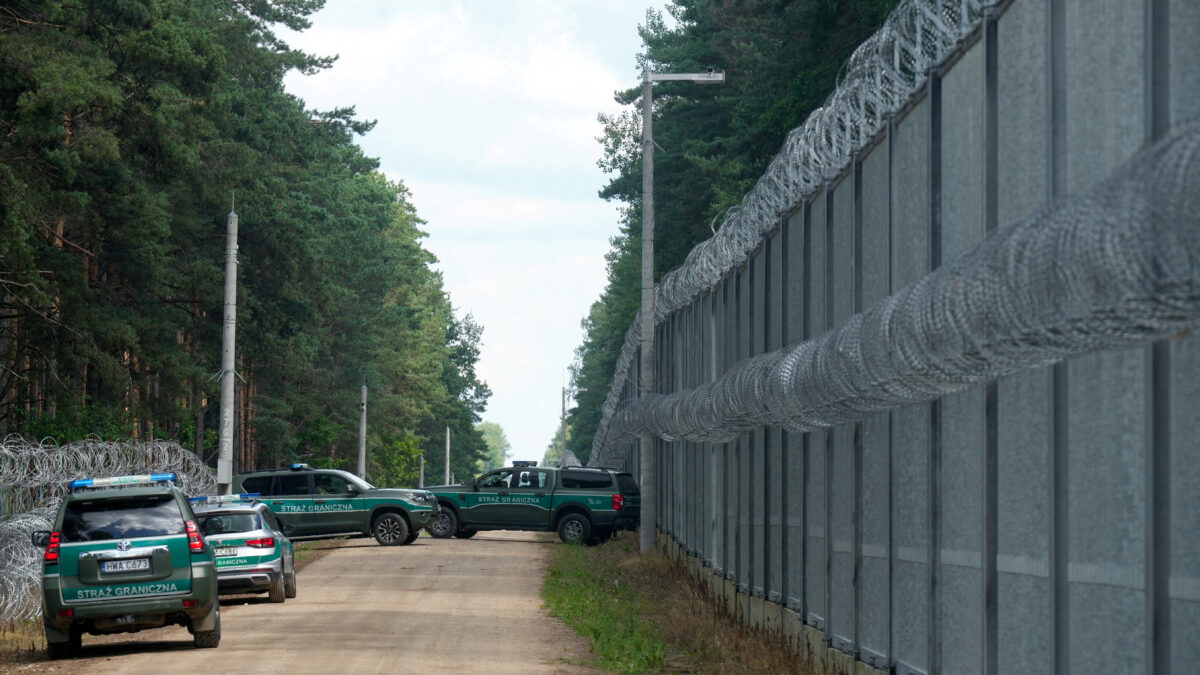 Τα σύνορα μεταξύ Πολωνίας και Λευκορωσίας